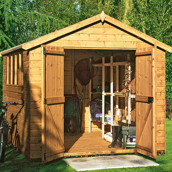 DIY Small Tool Shed Design PDF Plans Download